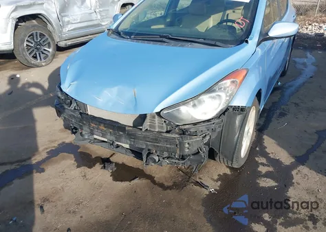 2013 Hyundai Elantra Gls из США, поврежденный, VIN KMHDH4AEXDU842561